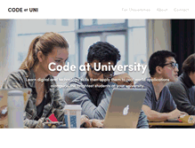 Tablet Screenshot of codeatuni.com